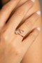 Heliophilia Silver Anillo de Plata de Ley 925 Ajustable